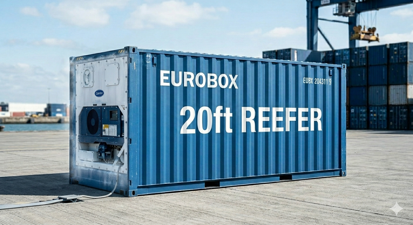 Conteneur 20 pieds Dry Eurobox